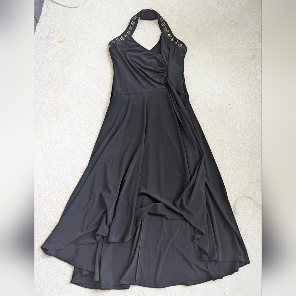 Joseph Ribkoff Black High Low Dress